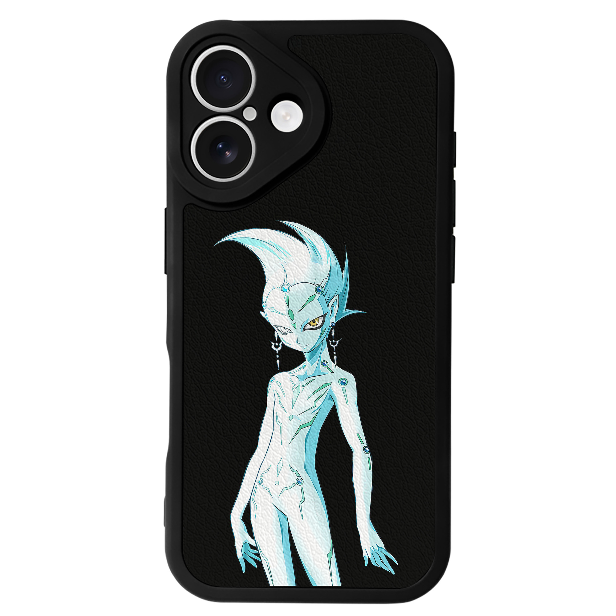 遊☆戯☆王 Yu-Gi-Oh! 【iPhone 16シリーズ対応】シリコンスマホケース（レザー調） 材質：シリコン